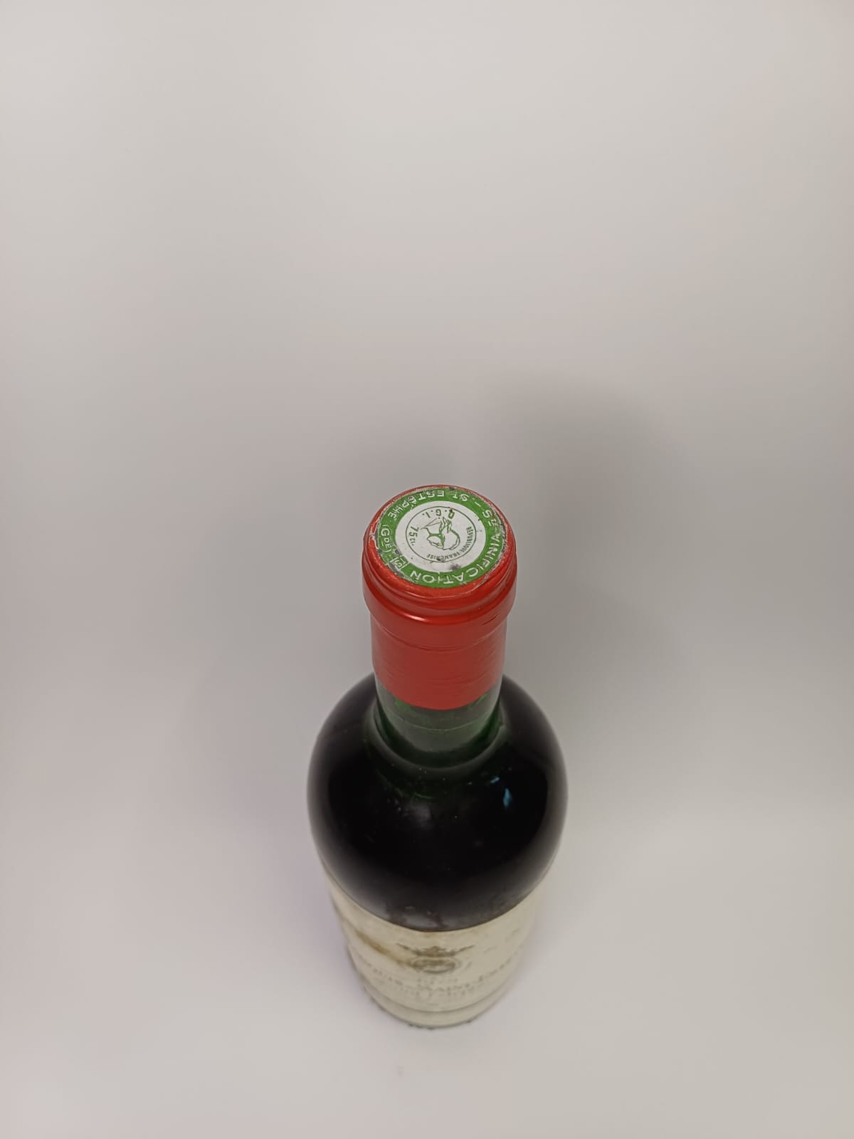Bouteille de vin Saint-Estèphe 1979 – Marquis de Saint-Estèphe Vinaé