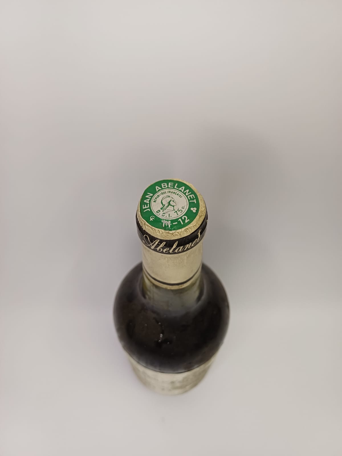 Bouteille de vin Fitou 1980 – Domaine Abelanet Vinaé
