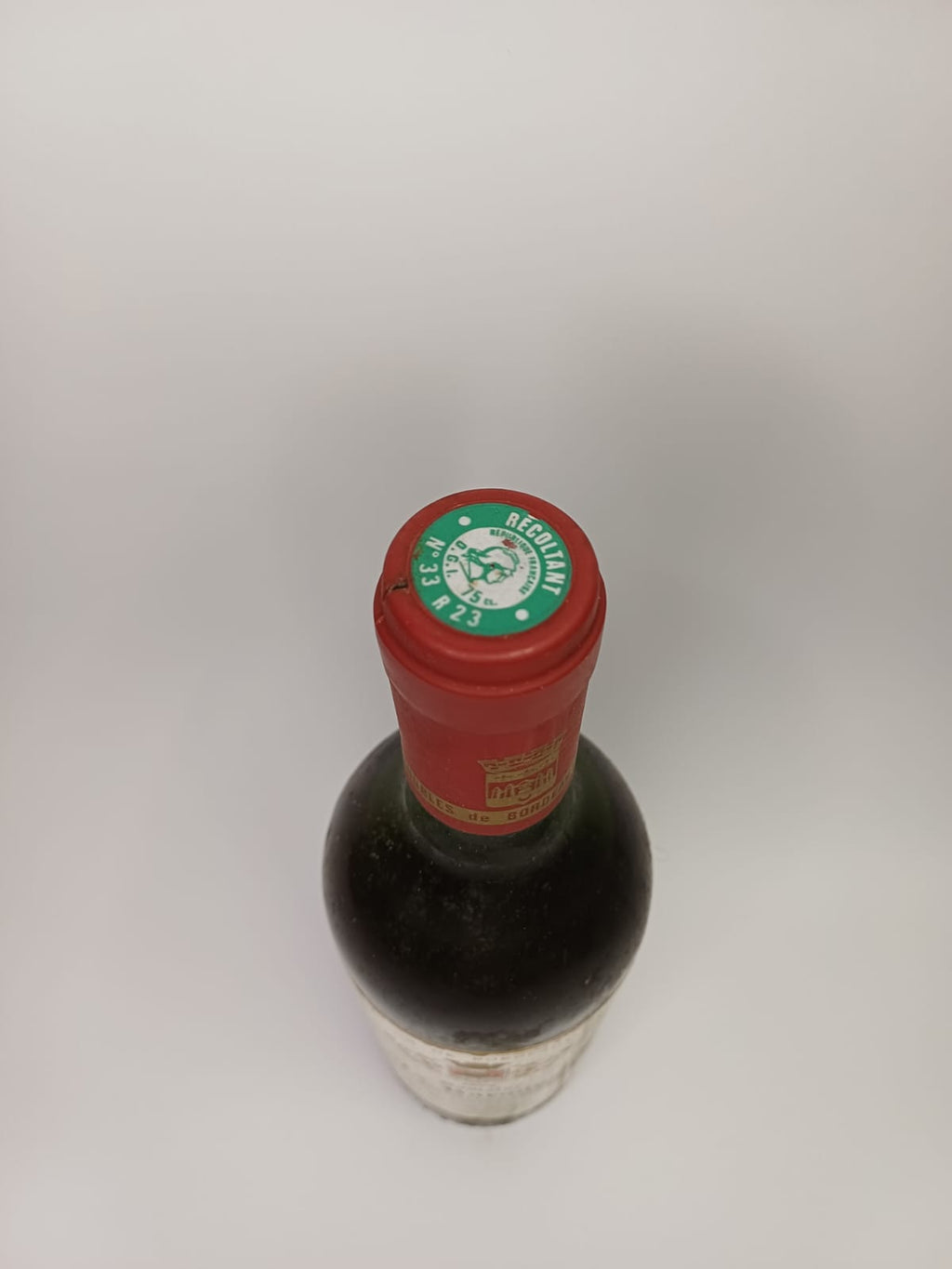 Bouteille de vin Bordeaux 1979 – Domaine des Baronnes Vinaé