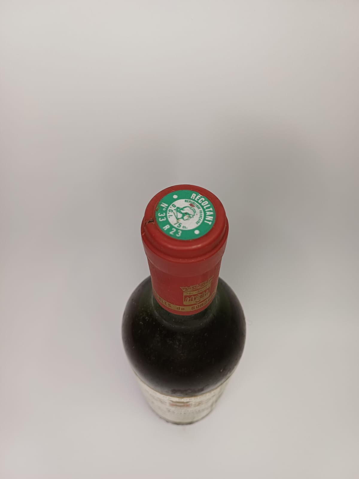 Bouteille de vin Bordeaux 1979 – Domaine des Baronnes Vinaé