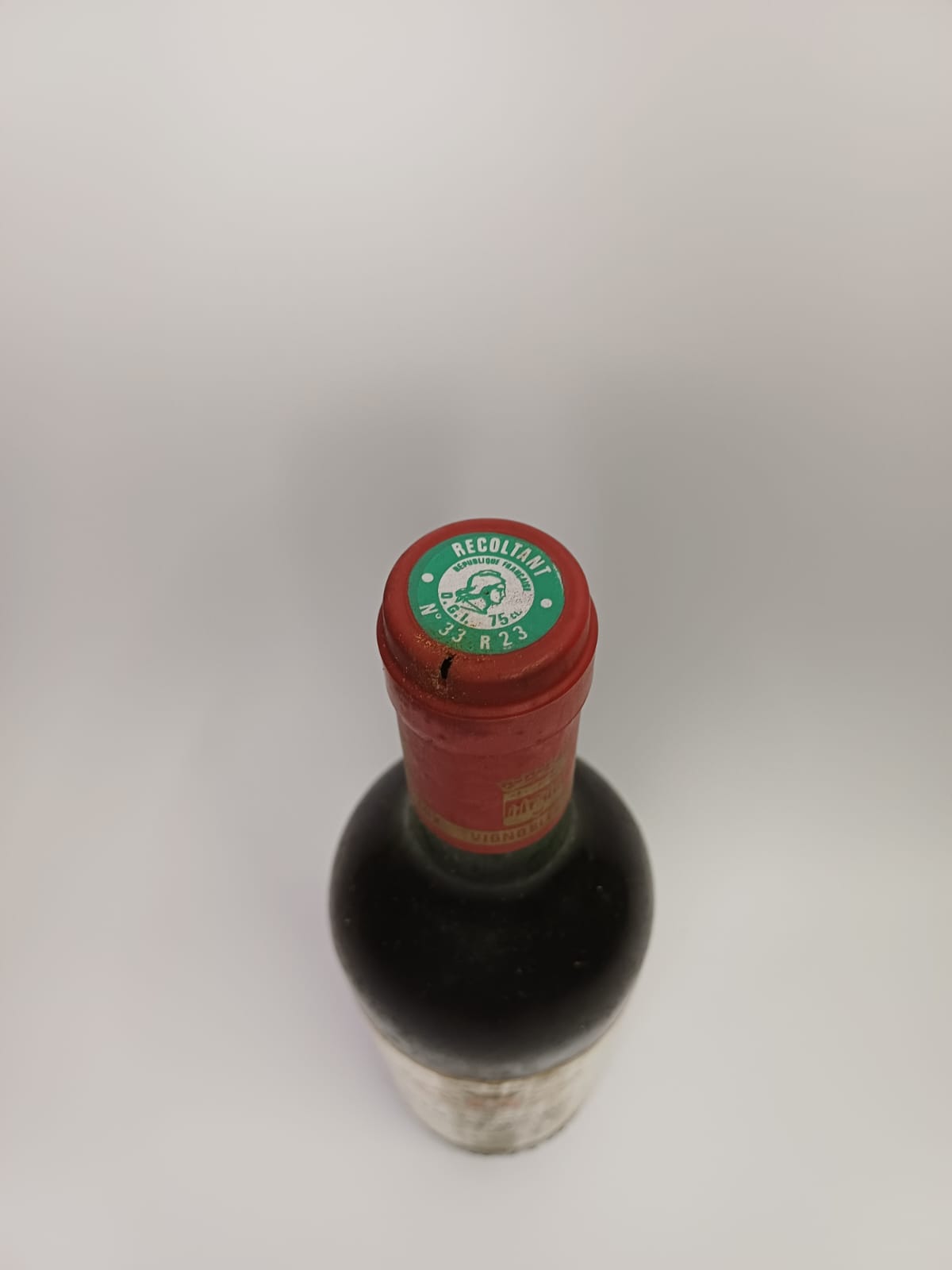 Bouteille de vin Bordeaux 1979 – Domaine des Baronnes Vinaé