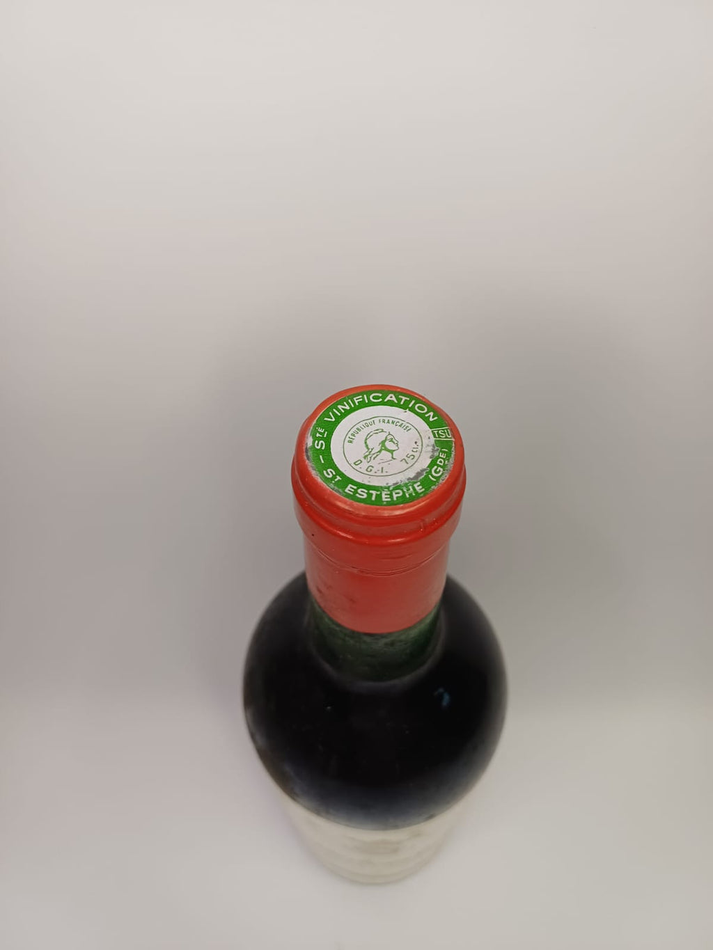 Bouteille de vin Saint-Estèphe 1980 – Marquis de Saint-Estèphe Vinaé