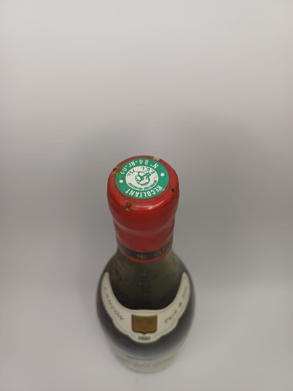 Bouteille de vin Côtes-du-Rhône 1981 – Château des Vallonières Vinaé