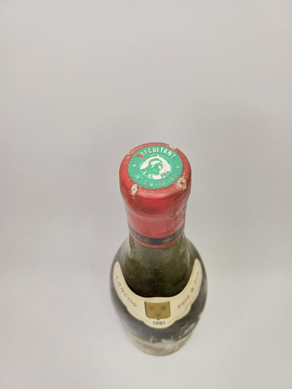 Bouteille de vin Côtes-du-Rhône 1981 – Château des Vallonières Vinaé