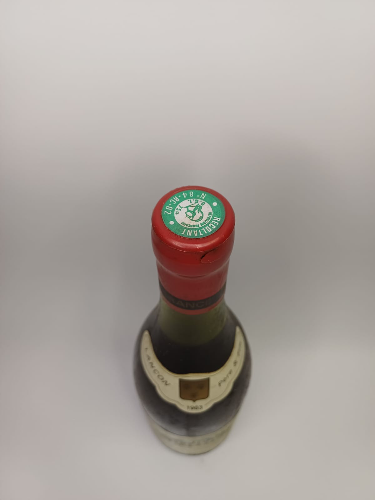 Bouteille de vin Côtes-du-Rhône 1983 – Château des Vallonières Vinaé
