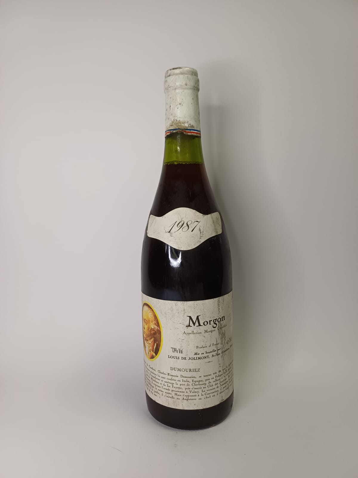Bouteille de vin Morgon 1987 – Louis de Jolimont Vinaé