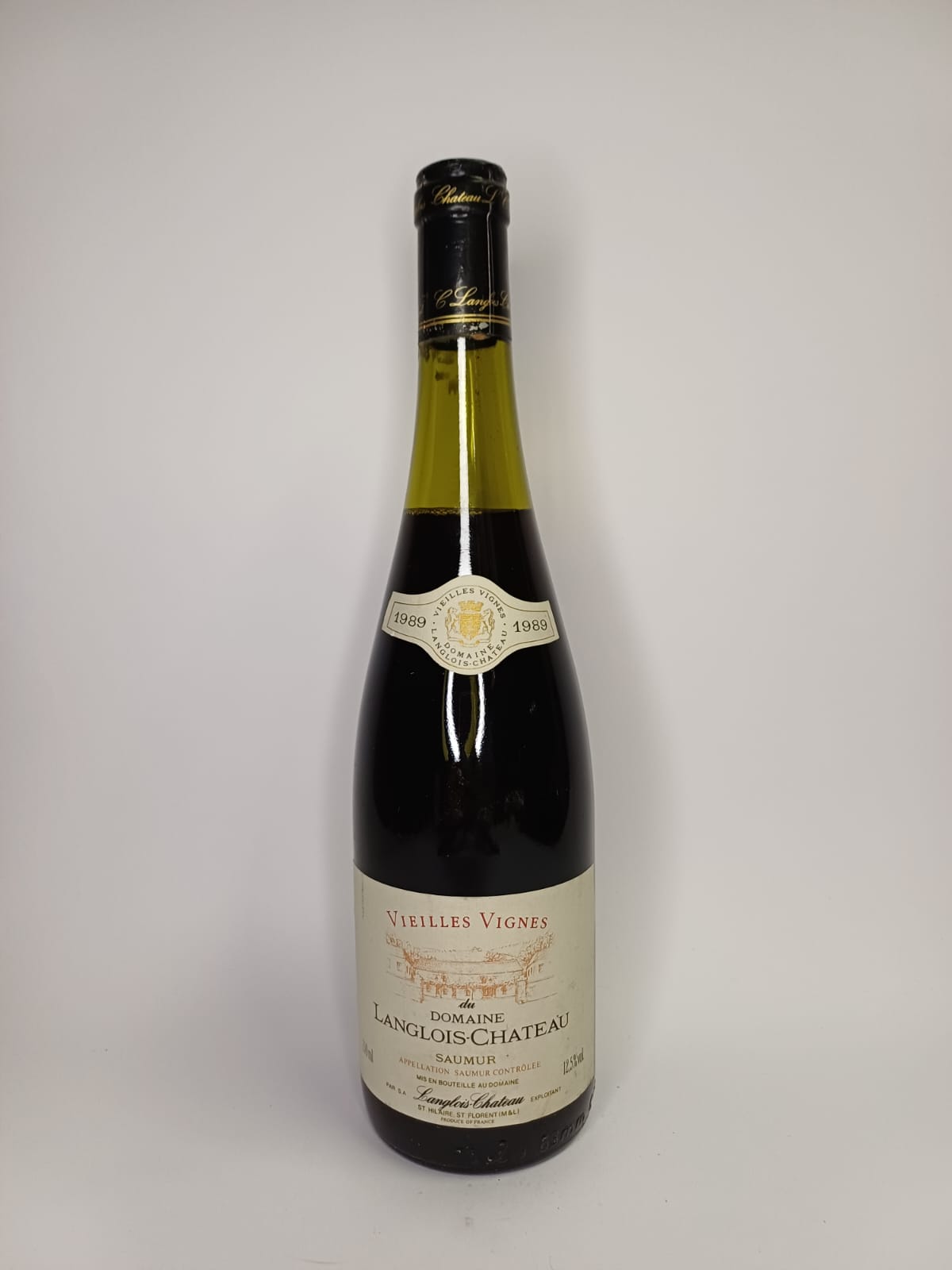 Bouteille de vin Saumur 1989 – Domaine Langlois-Château Vinaé
