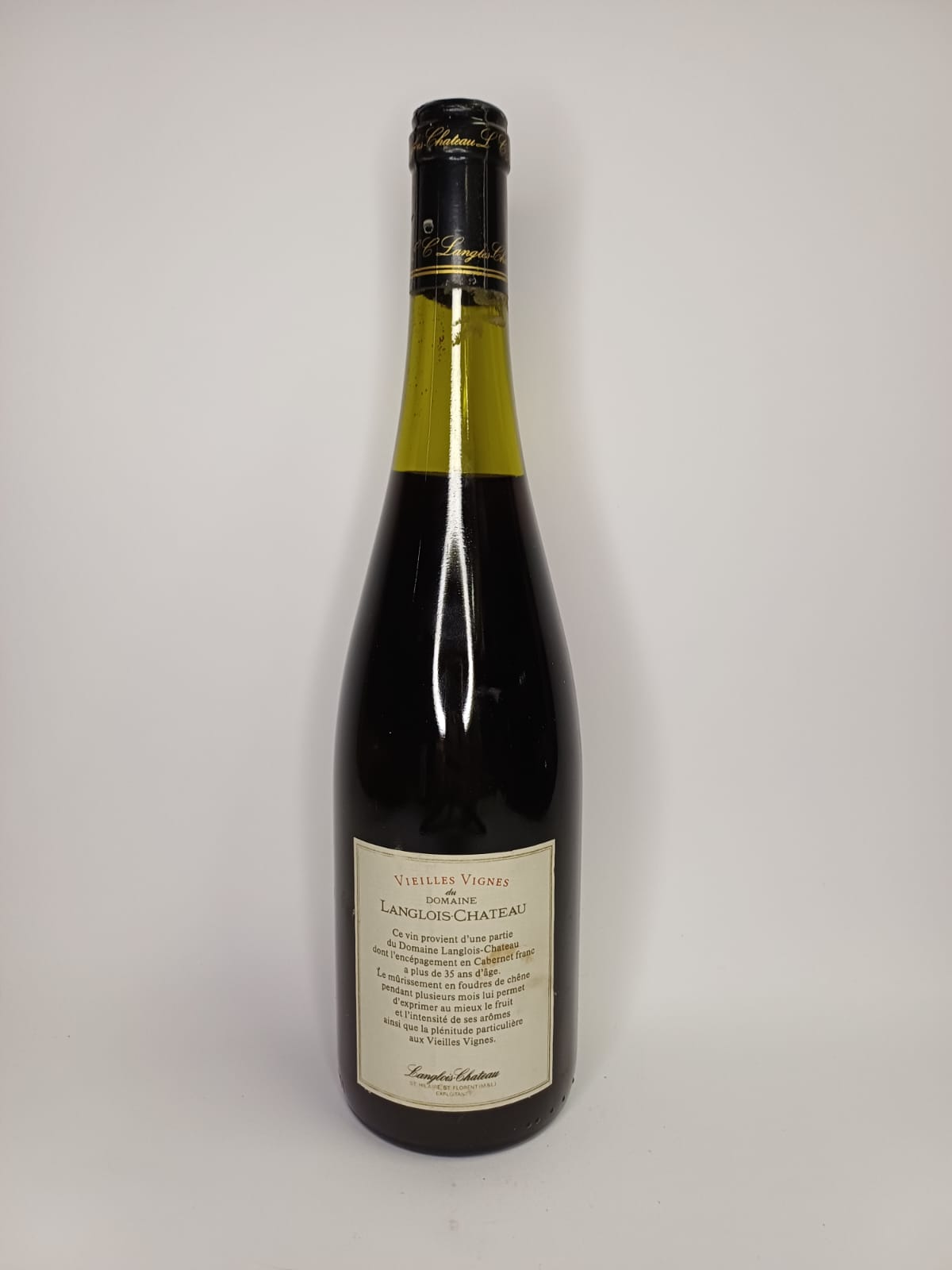 Bouteille de vin Saumur 1989 – Domaine Langlois-Château Vinaé