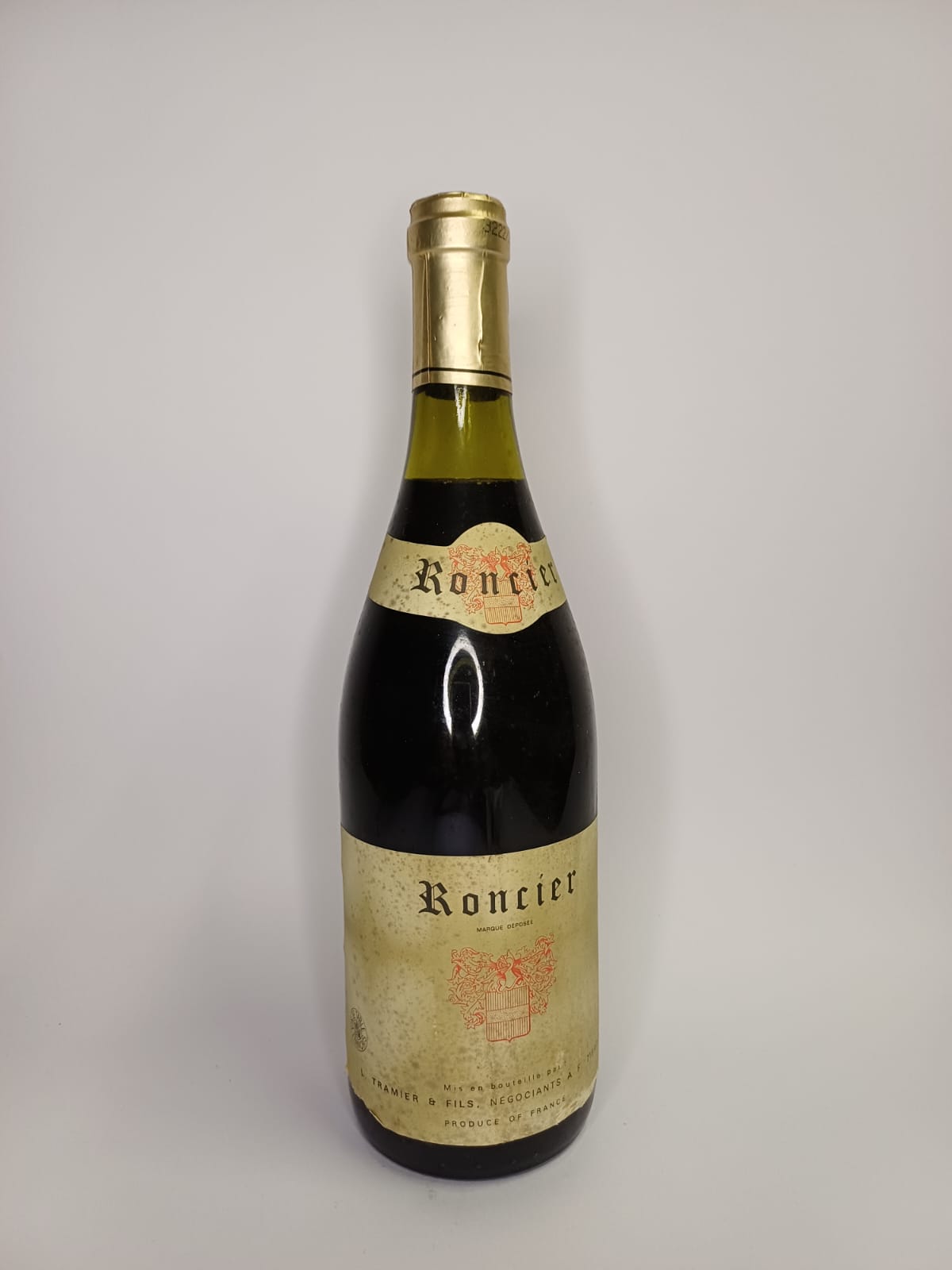 Bouteille de vin Roncier – L.Tramier & Fils Vinaé