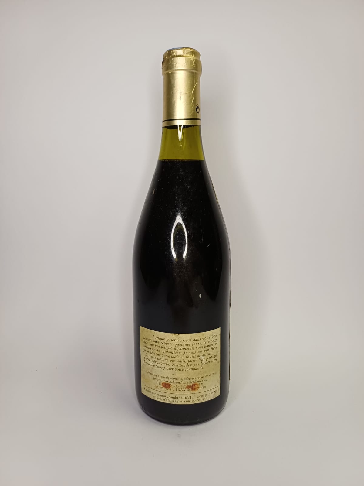 Bouteille de vin Roncier – L.Tramier & Fils Vinaé