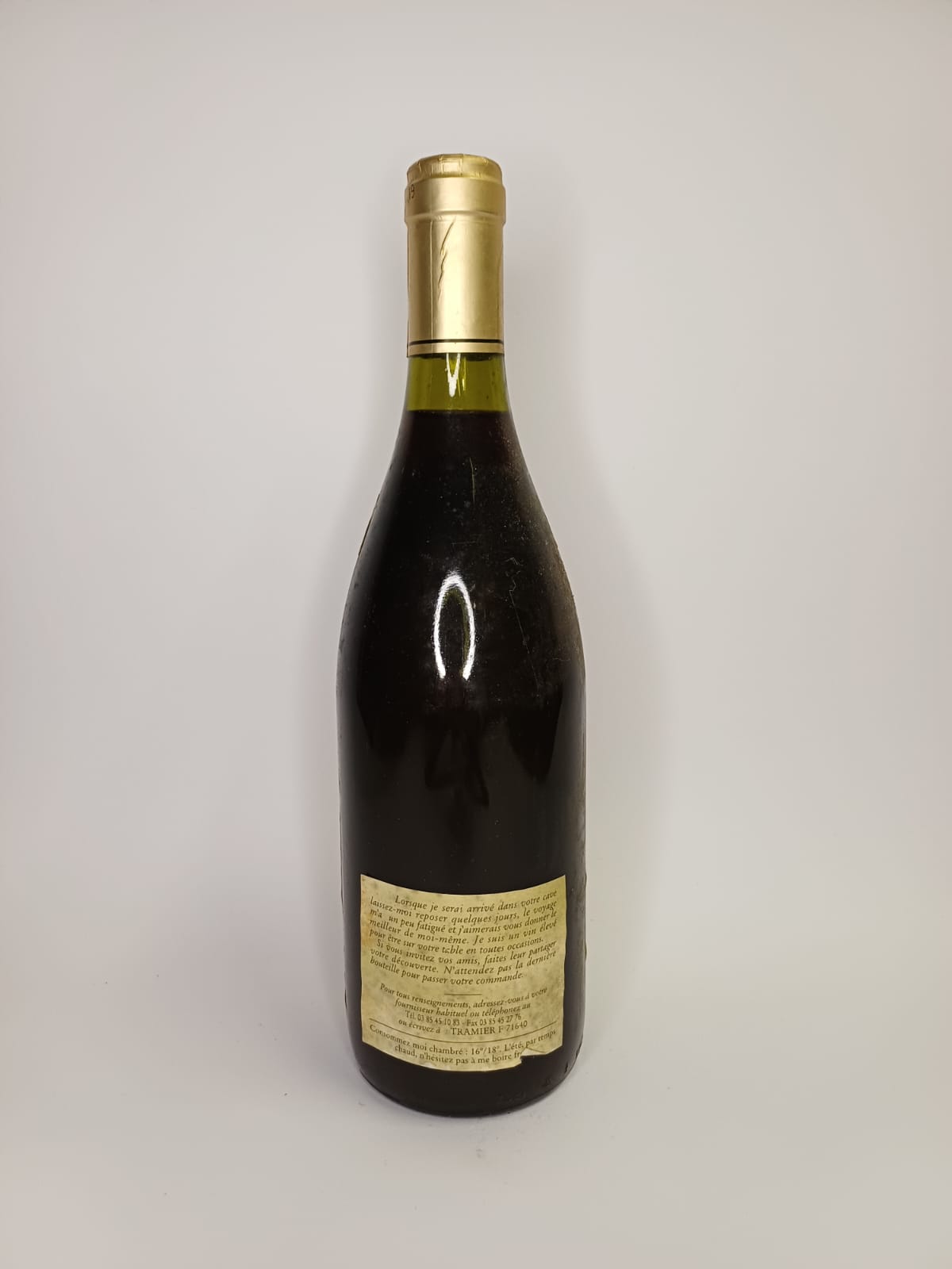Bouteille de vin Roncier – L.Tramier & Fils Vinaé