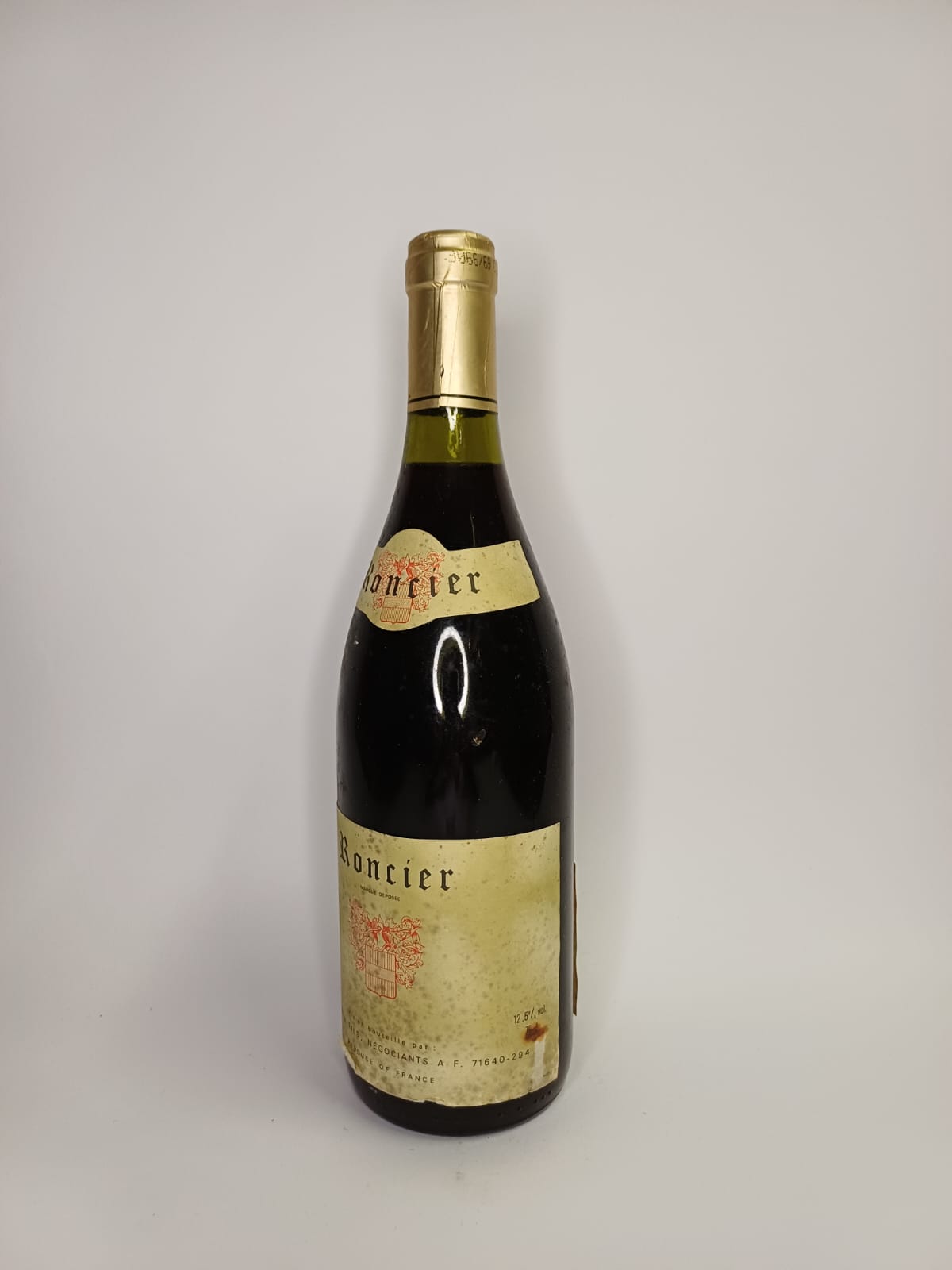 Bouteille de vin Roncier – L.Tramier & Fils Vinaé