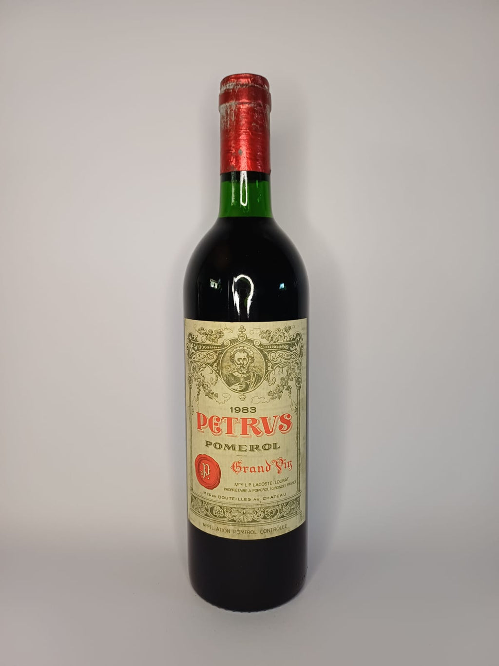Bouteille de vin Pétrus 1983 – Pomerol Vinaé