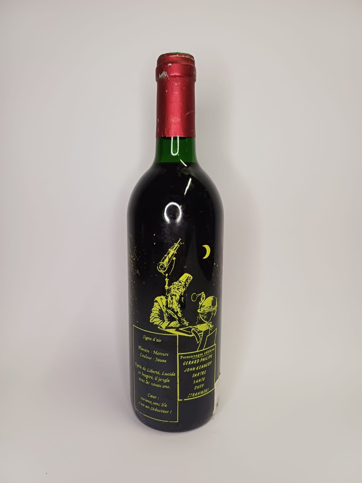 Bouteille de vin Les Gémeaux 1992 – Roche Cabriet Corbières Vinaé