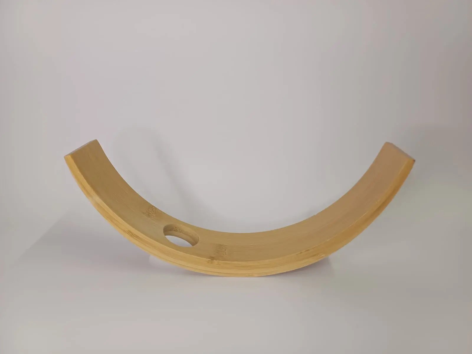 Support de bouteille incurvé en bambou Vinaé