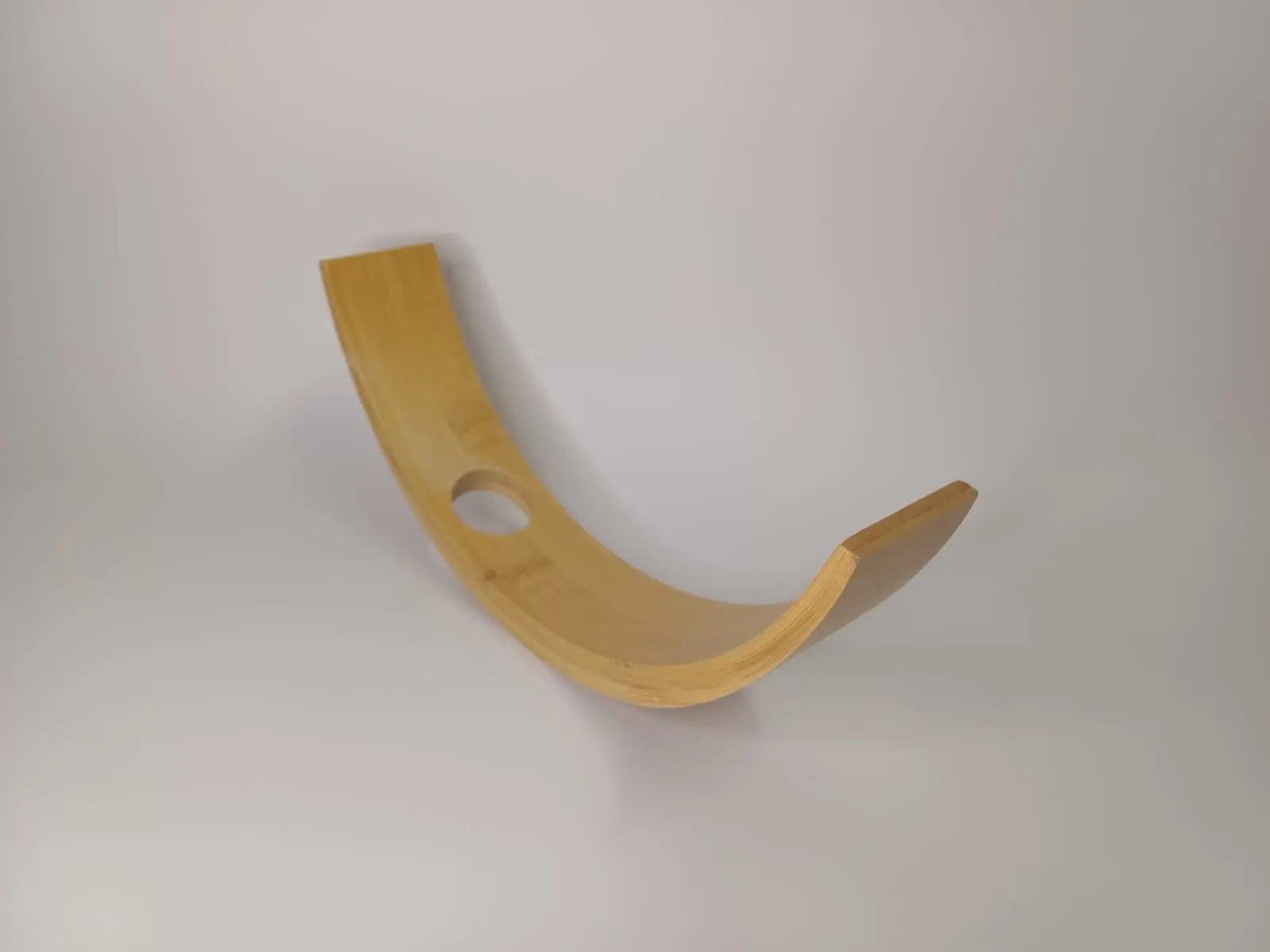 Support de bouteille incurvé en bambou Vinaé