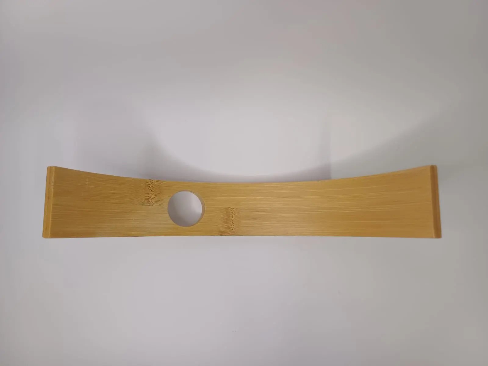 Support de bouteille incurvé en bambou Vinaé