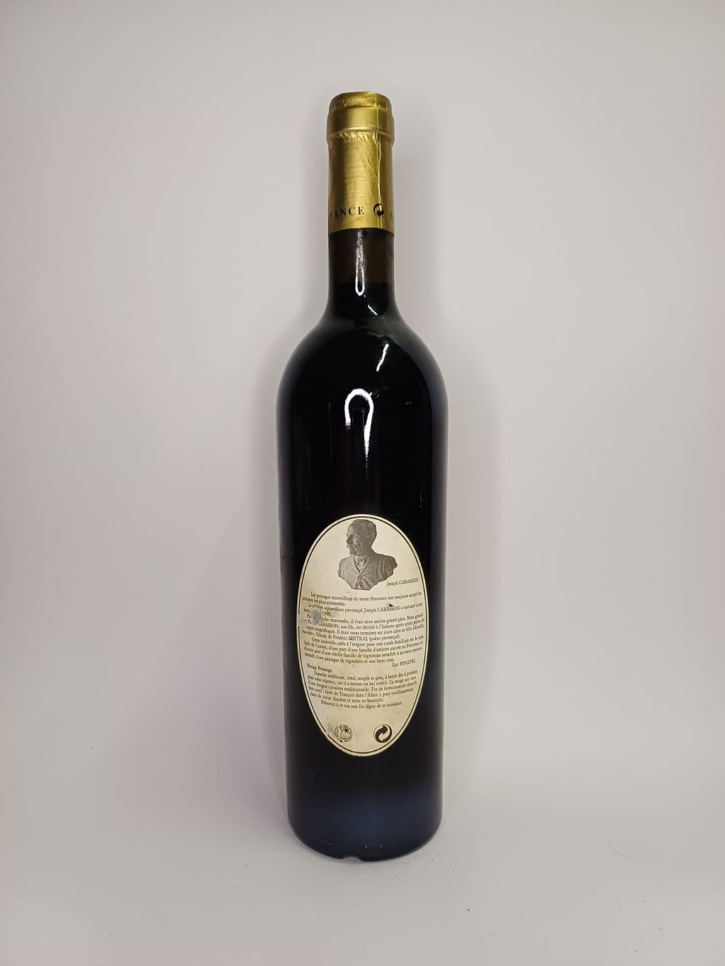 Bouteille de vin Côtes de Luberon 1992 – Château de L'isolette Vinaé