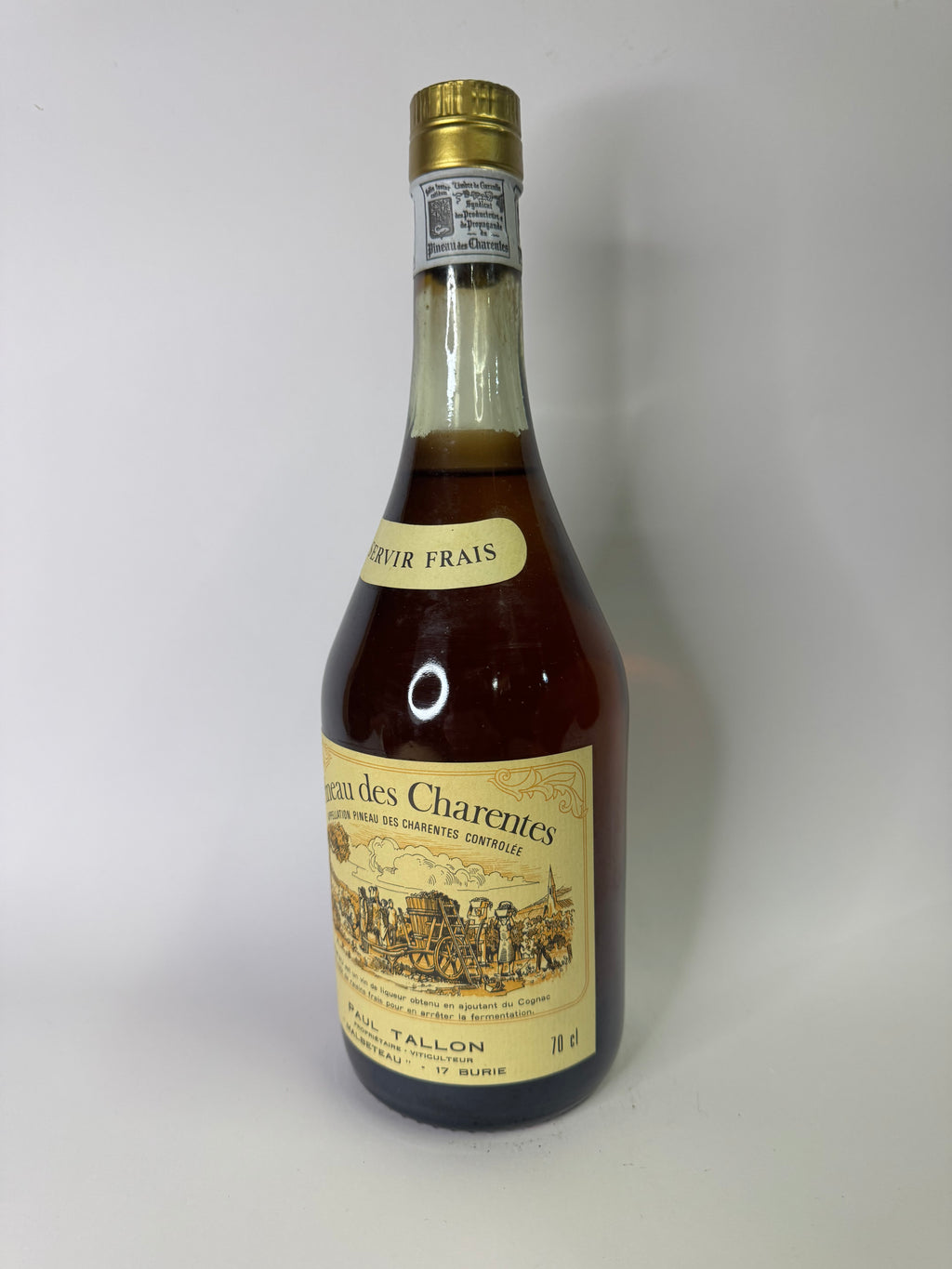 Bouteille de vin Pineau des charentes 1970/1980 – Paul tallon