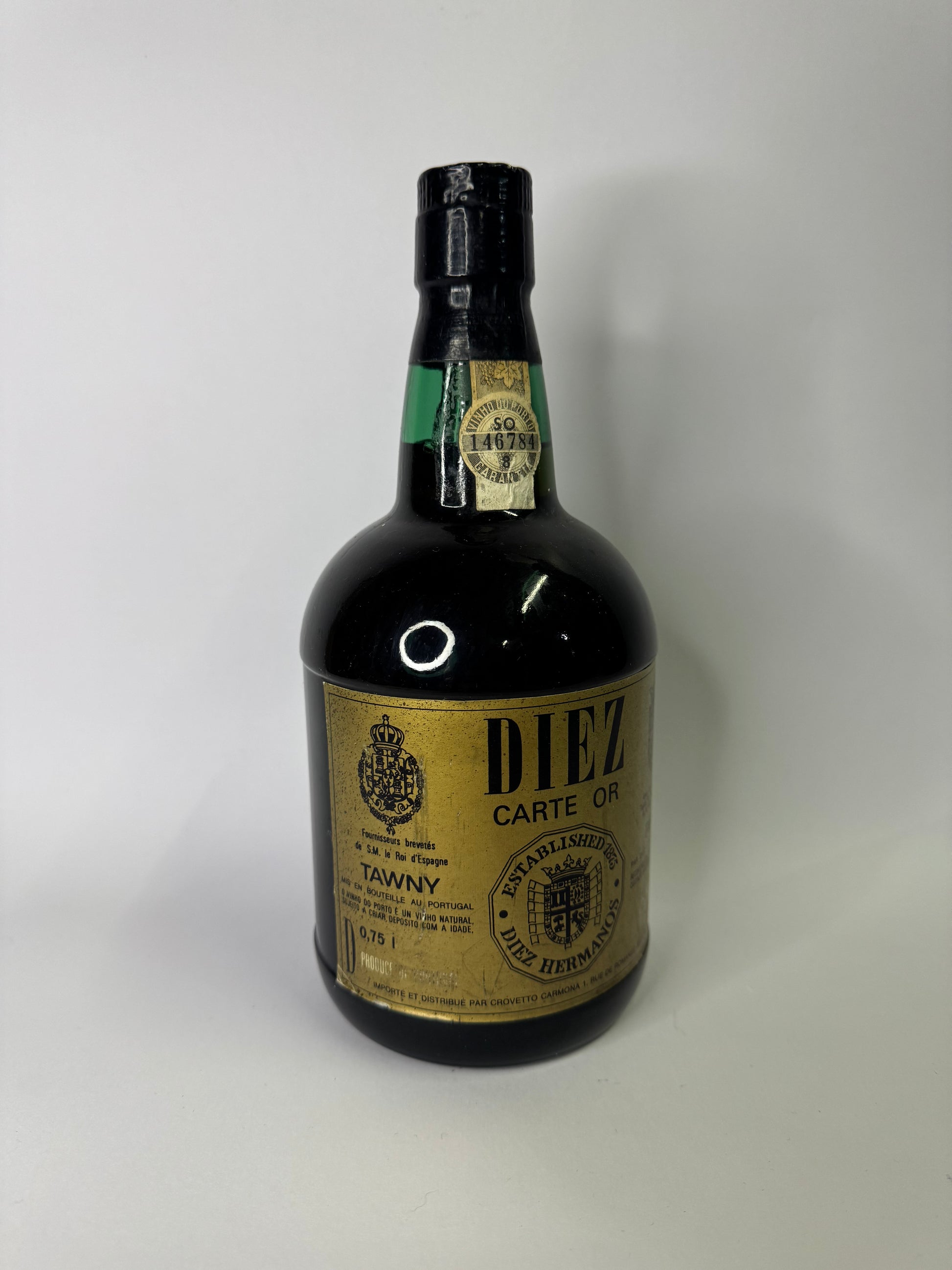 Bouteille de vin Porto 1970/1980 – Diez