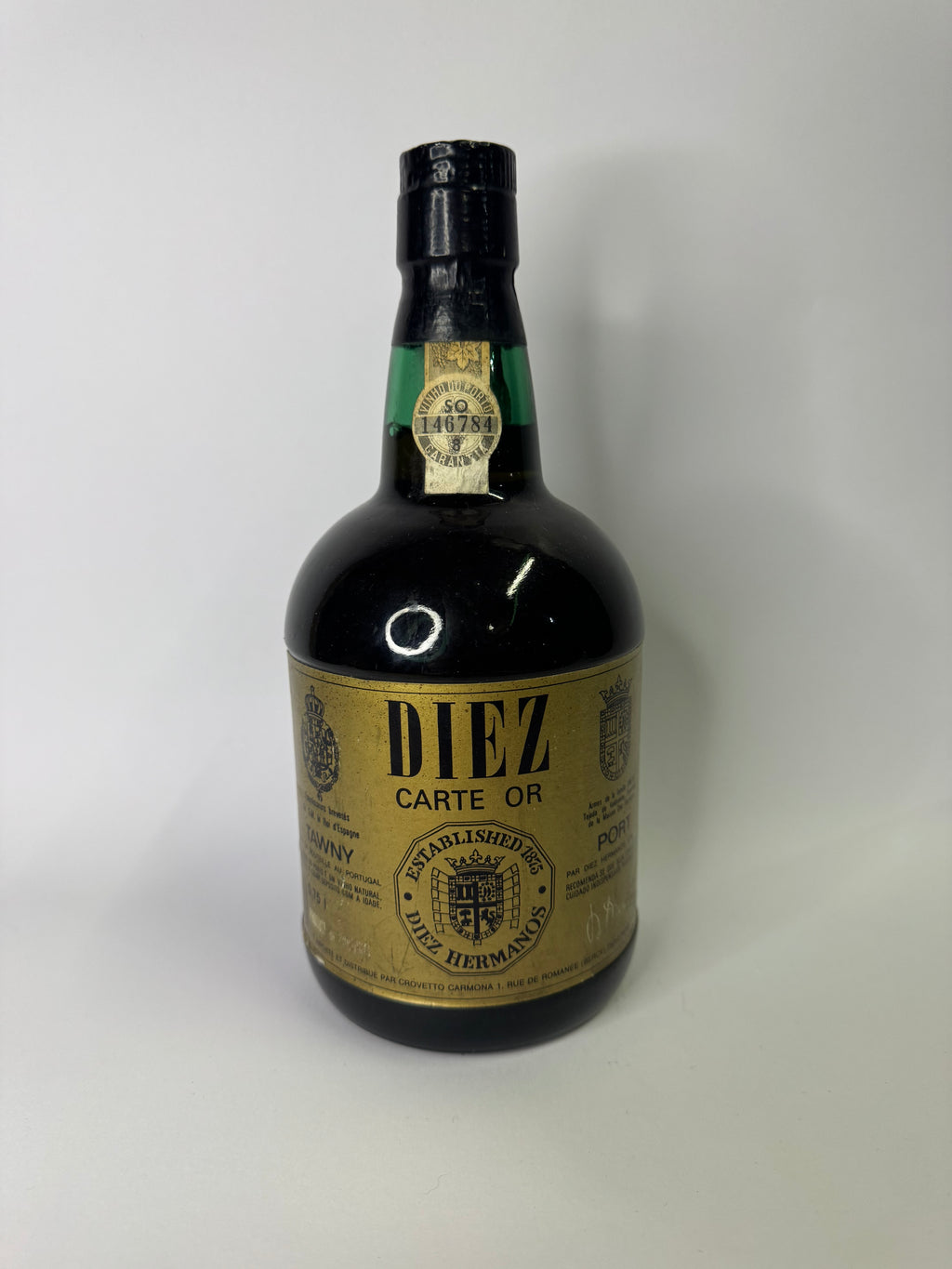 Bouteille de vin Porto 1970/1980 – Diez