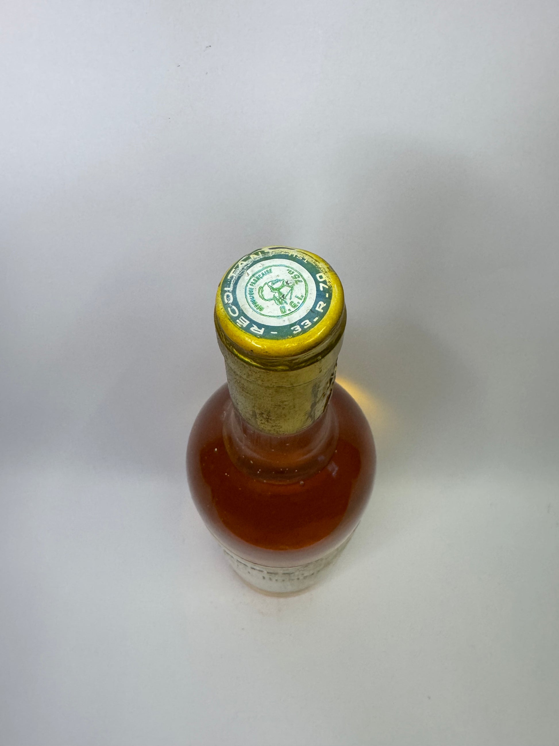 Bouteille de vin Sauternes 1984 – Château Haut-Bommes