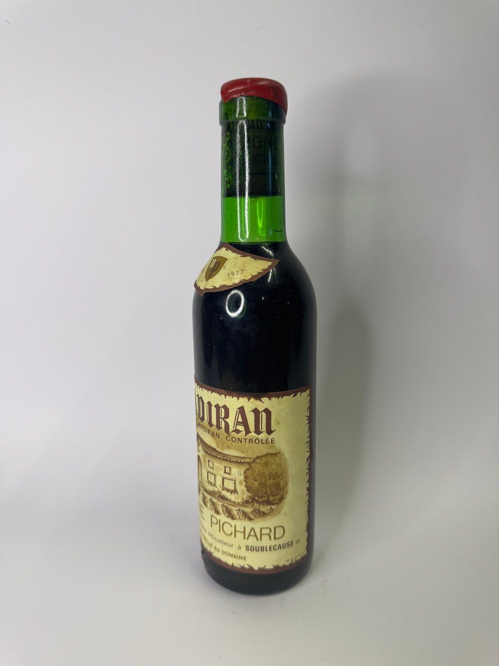 Demi-Bouteille de vin Madiran 1977 – Domaine Pichard
