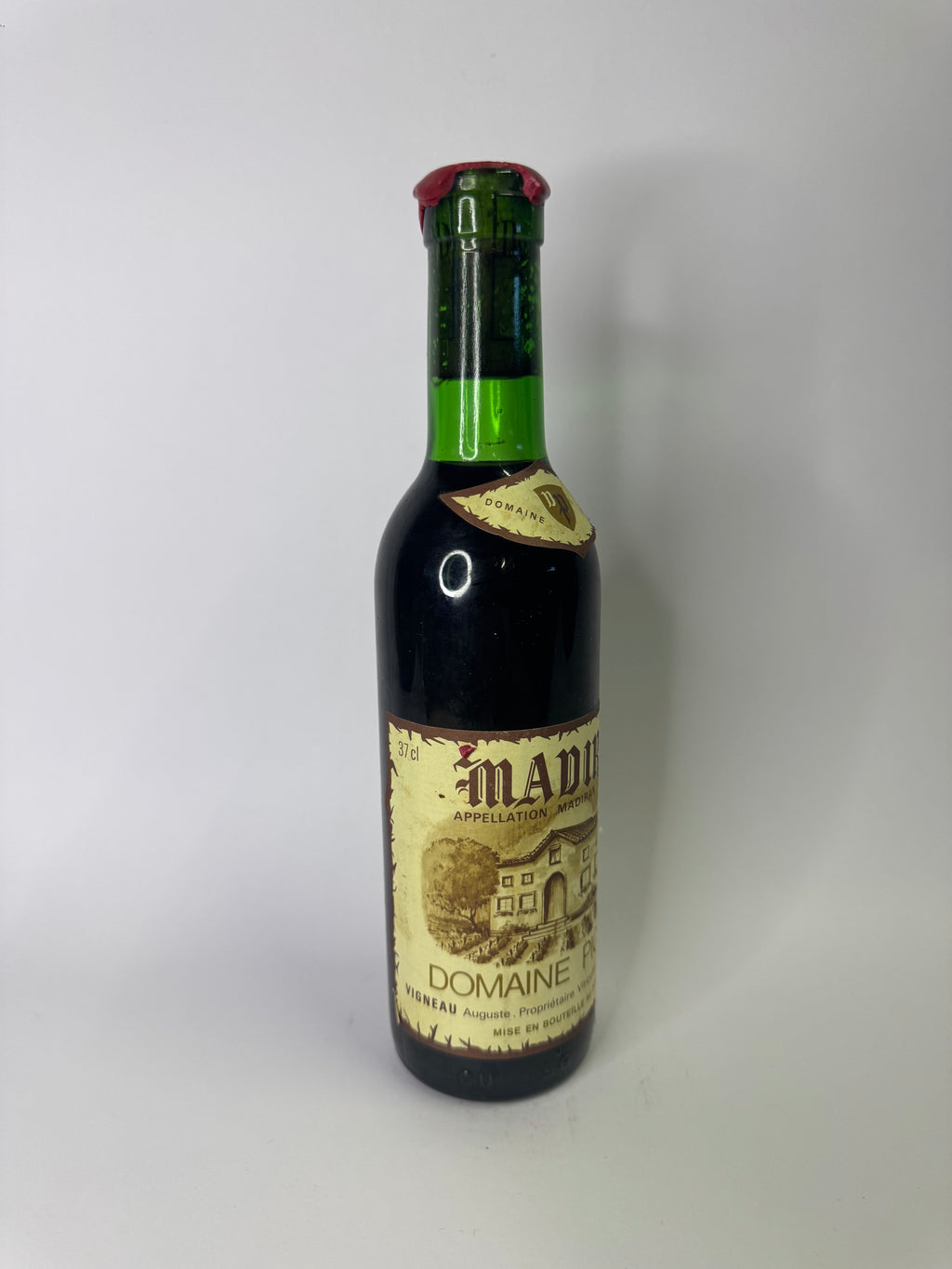 Demi-Bouteille de vin Madiran 1977 – Domaine Pichard
