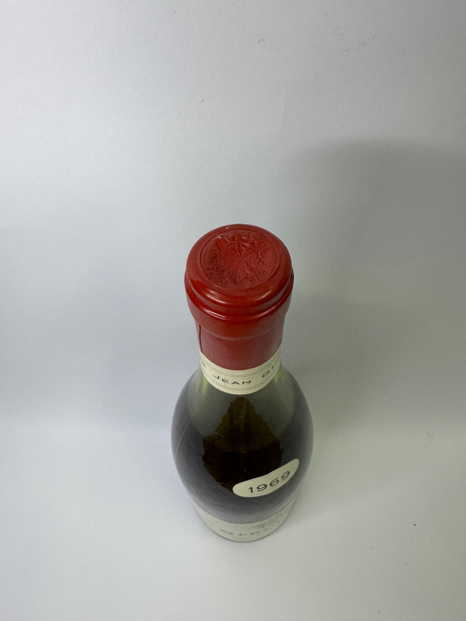 Bouteille de vin Mercurey 1969 – Jean Guilloux