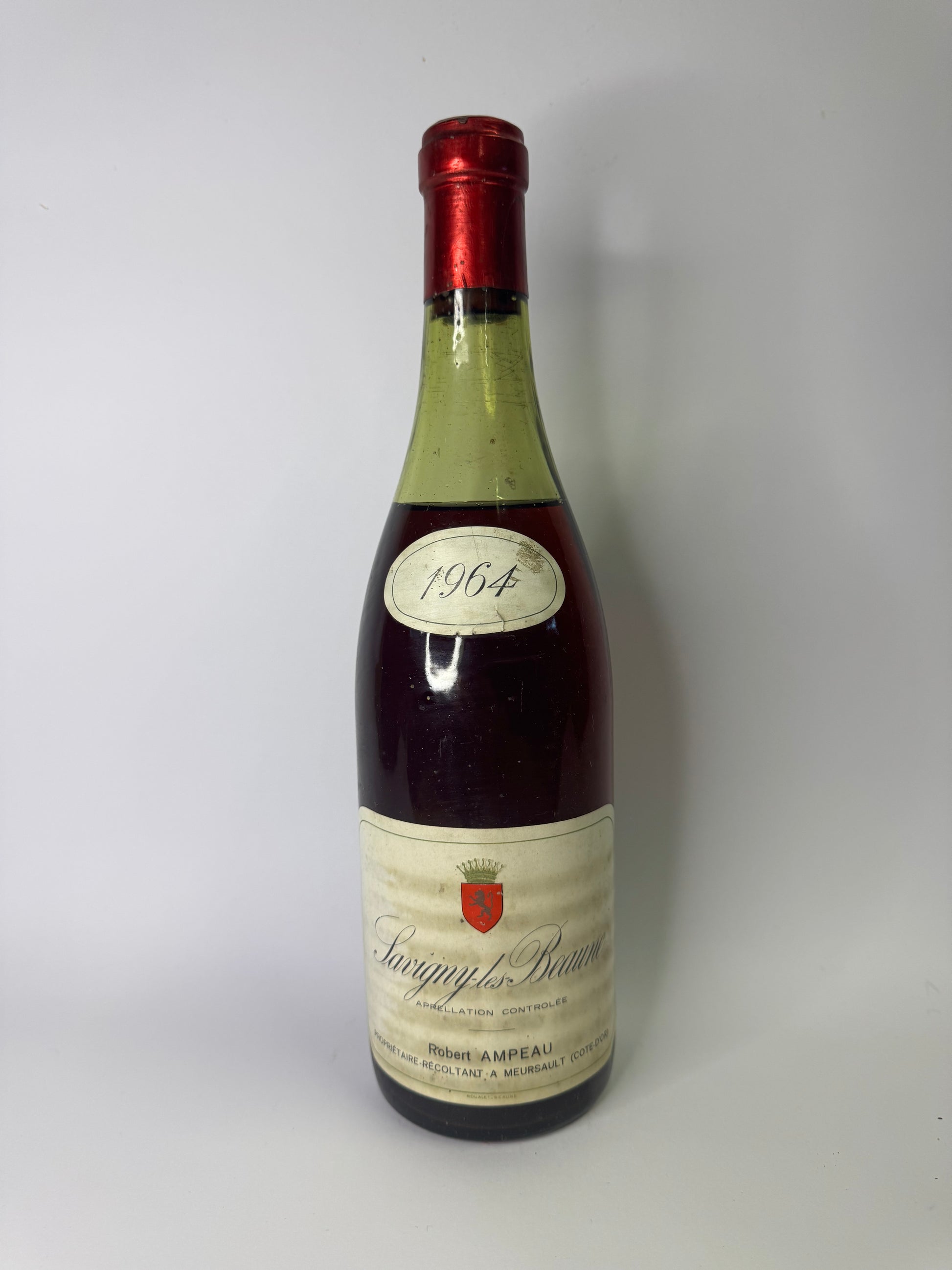 Bouteille de vin Savigny-les-Beaune 1964 – Robert Ampeau